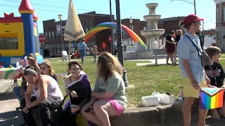 2nd annual Pridefest held in downtown Loogootee [upl. by Aviv105]