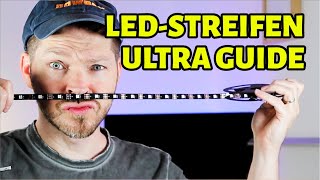 LED Streifen Ultra Guide – neopixel ws2812b amp Co mit microcontroller betreiben [upl. by Brittney]