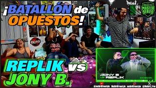 🔴COLOMBIANOS REACCIONAN a REPLIK vs JONY B ¡BATALLÓN de OPUESTOS FMS MÉXICO EXHIBICIÓN 2023 [upl. by Capriola470]