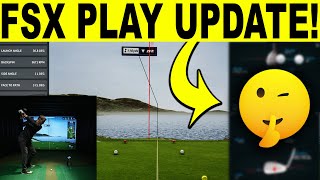 Foresight Sports FSX Play Golf Simulator Update NEW FEATURE REVIEW [upl. by Wood]