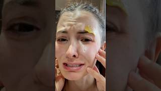 Accidentally Cover Eyebrow With Wax [upl. by Aulea]