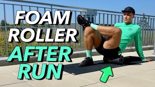 7 Min Foam Roller Stretch After Run [upl. by Rhoda]