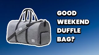 Good Weekend Duffle Bag  Herschel Novel Duffle Bag Review [upl. by Pammy]