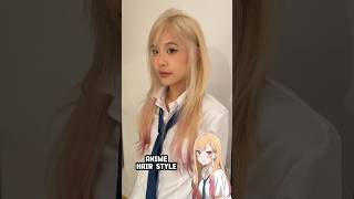 Marin Kitagawa Hair Style mydressupdarling marinkitagawa anime hairstyle [upl. by Axe]