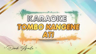 Tombo Kangene Ati  KARAOKE  Denik Armila [upl. by Matland]