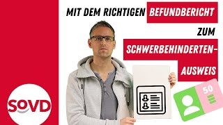 Mit dem richtigen Befundbericht zum Schwerbehindertenausweis [upl. by Sardella]