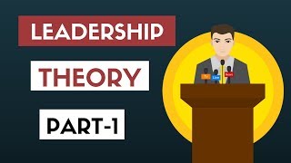 Leadership Theory Part1  Traditional Theories Hindi BCOM MCOM NET SET [upl. by Nilsoj861]