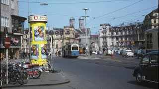 München Stachus Karlsplatz 1963 [upl. by Nonna]