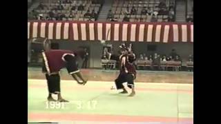 Demo Silat Seni Gayong at World Martial Arts Festival Japan 1991 [upl. by Ahsienar]