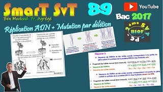 89Bac 2017Exercice GénétiquePC2 [upl. by Gnort]