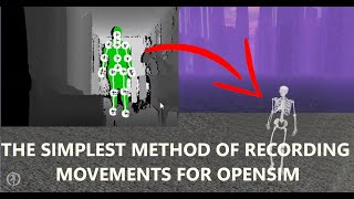 Record Kinect 2 skeleton tracking data to OpenSim without writing code [upl. by Seldan]