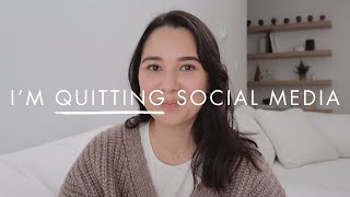 Why Im Quitting Social Media in 2024 [upl. by Amikahs948]