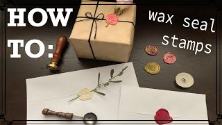 A Beginner’s Guide to Wax Seal Stamps [upl. by Palila150]