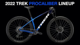 2021 vs 2022 Trek Procaliber Lineup [upl. by Nyllaf284]