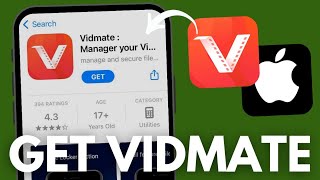 How to download quotVidmatequot in iPhone [upl. by Yendyc]