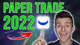 How To Paper Trade Stocks On Webull 2022  Webull Paper Trading Tutorial [upl. by Cindi]