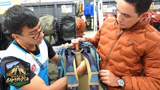 La MOCHILA 50 LITROS MÁS 💲COSTOSA 💲 DE DECATHLON [upl. by Oicnerolf]