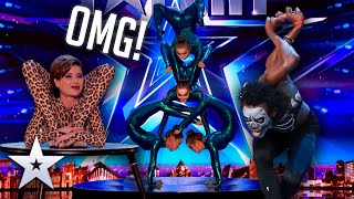 UNBELIEVABLY BENDY Auditions  Britains Got Talent [upl. by Rolyak]