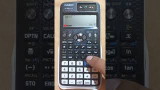 transformación de fracción a decimal en calculadora científica casio fx991LA X [upl. by Kellina]