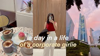 day in a life vlog 👜✨ realistic corporate life working 95 office job 59 after work  weyatoons [upl. by Pollitt386]