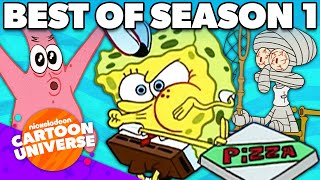 BEST of SpongeBob Season 1 🥇  Nicktoons [upl. by Normak]