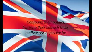 British National Anthem  quotGod Save The Queenquot EN [upl. by Adnamma]