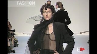 CHRISTIAN DIOR Fall 19941995 Paris  Fashion Channel [upl. by Oinotna694]