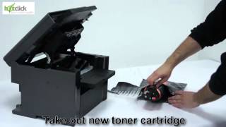 Canon ISensys 4550 Toner Cartridge Replacement  user guide EP 728 [upl. by Kuhlman]