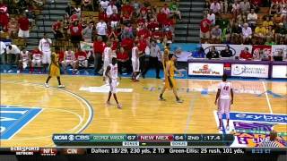 George Mason vs New Mexico  Crazy Finish [upl. by Ydissahc84]