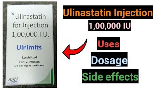 Ulinastatin for injection 100000 IU in hindi [upl. by Carlie]