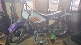 Yamaha RT100 Rebuild Part 1 [upl. by Eelegna856]