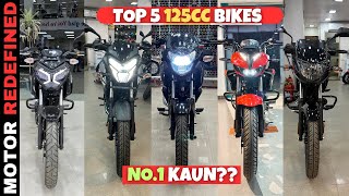 BestTop 5 125CC Bikes To Buy In 2024  Motor Redefined [upl. by Hamehseer]