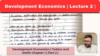 2 Development Economics  Meaning of Development  Sens Capability Approach  Part 2  Todaro Ch1 [upl. by Ateekahs]