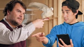 MAGIC DUEL Jack Black vs Zach King [upl. by Zeret84]