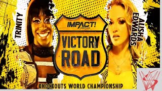 Impact Wrestling Trinity vs Alisha Edwards [upl. by Sew560]