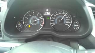 Subaru Legacy 20 CVT acceleration 0180 [upl. by Senaj30]