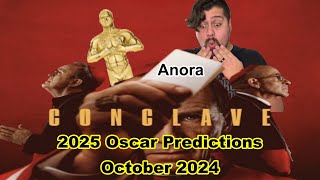 2025 Oscar Predictions  October 2024 [upl. by Eupheemia280]