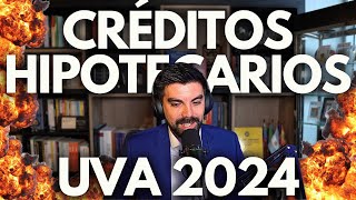 CREDITOS HIPOTECARIOS ARGENTINA 2024 ¿Conviene endeudarse en UVAs [upl. by Etta566]