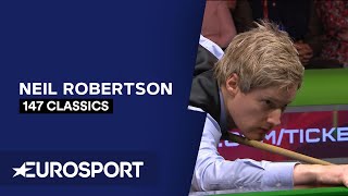 147 Classics Neil Robertson  Snooker  Eurosport [upl. by Airel475]