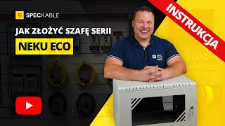 Jak złożyć szafę RACK Seria Neku ECO  składanie i montaż INSTRUKCJA [upl. by Arotal370]