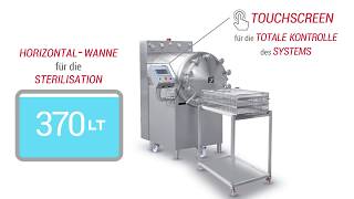 Autoklav zur Sterilisation von Konserven STERY2000 [upl. by Lustick]