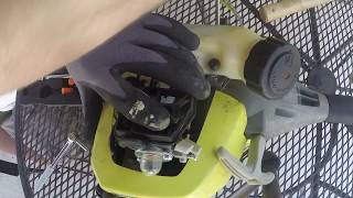 Ryobi C430 Weed Eater Wont Start Repair How To [upl. by Tavish]