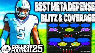 🚨NEW META🚨 BEST DEFENSE IN EA SPORTS COLLEGE FOOTBALL 25 EVERY PRO USES THIS DEFENSE [upl. by Ynoyrb]