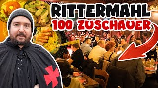 RITTERESSEN mit 100 ZUSCHAUERN [upl. by Yhtnomit]