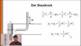 Hydraulik 17 Das Prandtlsche Staurohr [upl. by Bedelia]