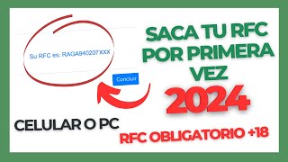 ¿CÓMO INSCRIBIRME al RFC por PRIMERA VEZ  INSCRIPCION al SAT [upl. by Eltsyrhc824]