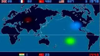 Nuclear Detonation Timeline quot19451998quot [upl. by Arriaet]