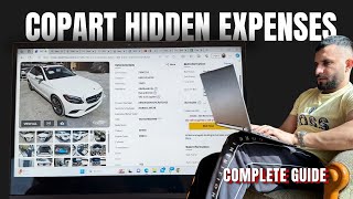 Copart live auction  Complete guide  Copart hidden expenses [upl. by Atnauq44]