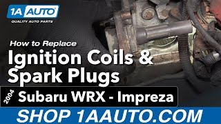 Get Your WRXSTi Running Right  Spark Plug Replacement [upl. by Swanhilda284]