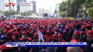 Ricuh Demo Tuntut UMP Direvisi UMP Jakarta Berpengaruh ke UMK Bodetabek BuletiniNewsMalam 0912 [upl. by Lucio]